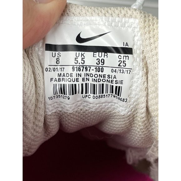 Nike Womens Sneakers MD Runner 2 Red 916797-100 Running Lace Up Mesh 8 - Picture 7 of 10